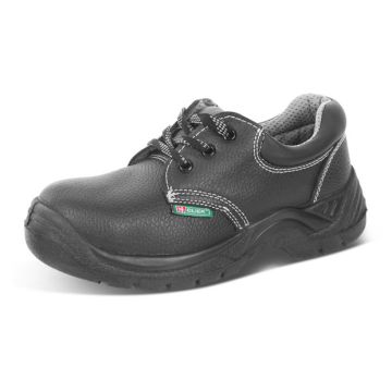 Beeswift Dual Density S3 Safety Leather Shoes Black 