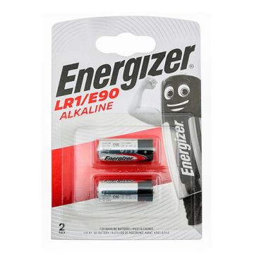 Energizer Alkaline LR1 / E90 Batteries 2 Pack