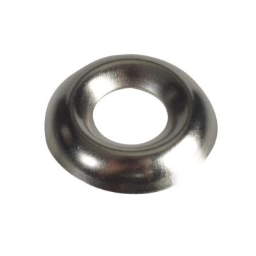 Forgefix Screw Cup Washers Nickel Plated