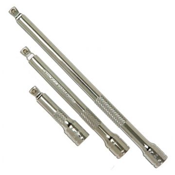 Franklin FT1401 Wobble and Fixed Extension Bar Set 1/4" Drive 3 Piece
