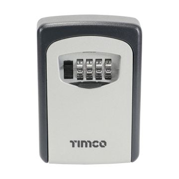 TIMCO Water Resistant Combination Key Safe - 120 x 85 x 40mm