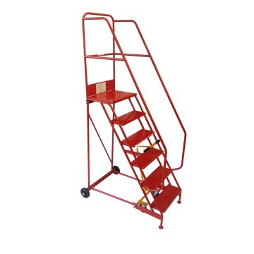Klime-Ezee Knock Down Collapsible Warehouse Mobile Safety Steps