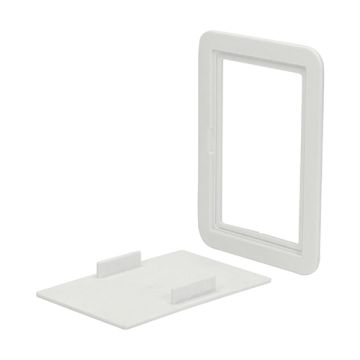 TIMCO Plastic Access Panel Clip Fit White