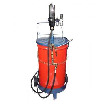 Lumeter Air Operated Grease Pump Kit With Trolley