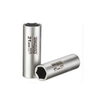 Teng Tools 1/2" Drive 6 Point Deep Stainless Steel Sockets