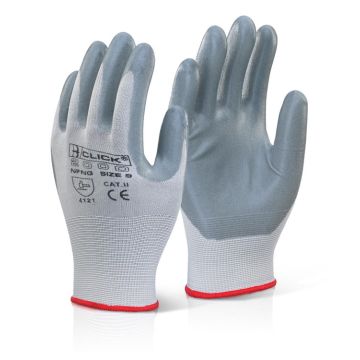 Beeswift Nitrile Foam Nylon Gloves