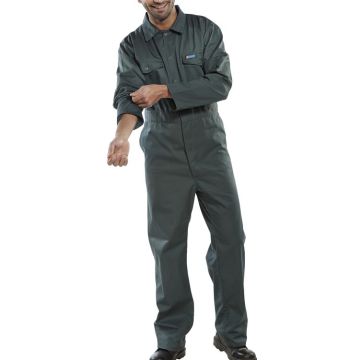 Beeswift Workwear Boilersuit Overalls Spruce Green