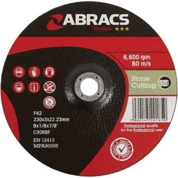 Abracs Proflex Flat Stone Cutting Discs