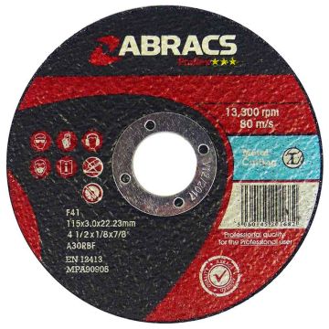 Abracs Proflex Cutting Discs For Metal