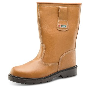Click Footwear Rigger Boot Unlined Tan