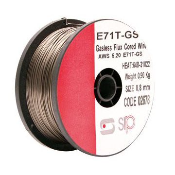 SIP 0.8mm Flux Cored Mig Wire for Gasless