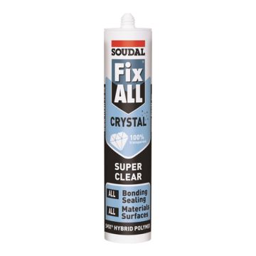 Soudal Fix All Flexi Sealant Adhesive Crystal