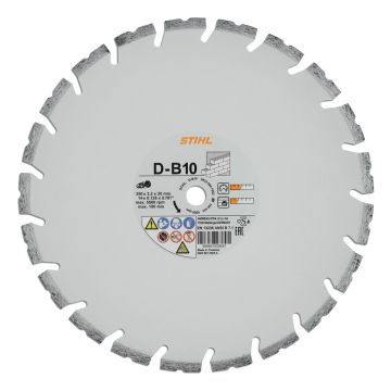 Stihl D-B10 Diamond Cutting Wheels - General Construction Use