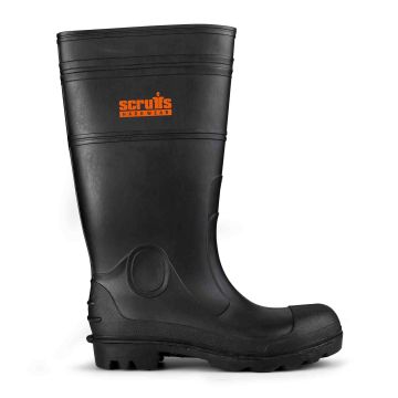 Scruffs Hayeswater Safety Wellington Boots Black