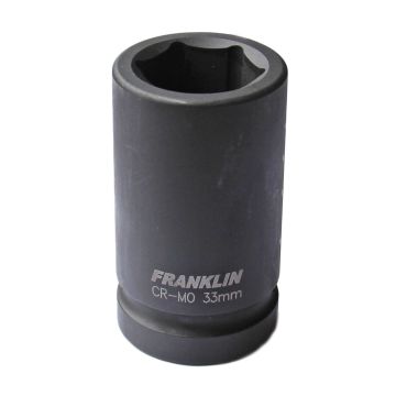 Franklin 6 Point Deep Impact Socket 1" Drive