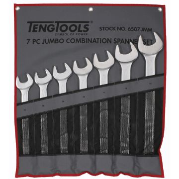Teng Tools 7 Piece Combination Spanner Set
