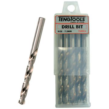 Teng Tools HSS Fully Ground Drill Bits