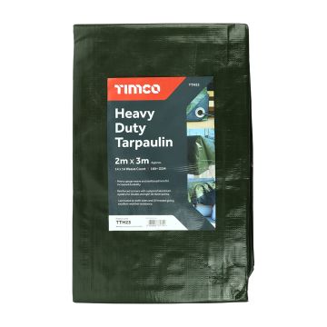 TIMCO Heavy Duty Tarpaulin Green