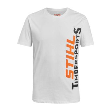 Stihl Vertical Logo T-Shirt White