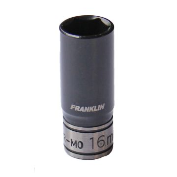 Franklin XF 6 Point Semi Deep Thin Wall Impact Socket 1/2" Drive