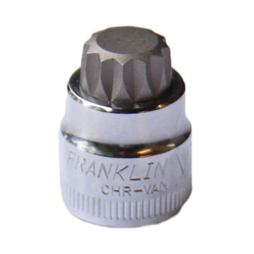 Franklin XF Low Profile Spline Socket 3/8" Drive