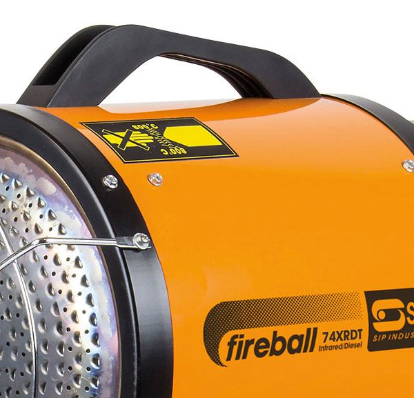 SIP Fireball 74XRDT 70,000 Btu Infrared Diesel / Paraffin Heater 230v