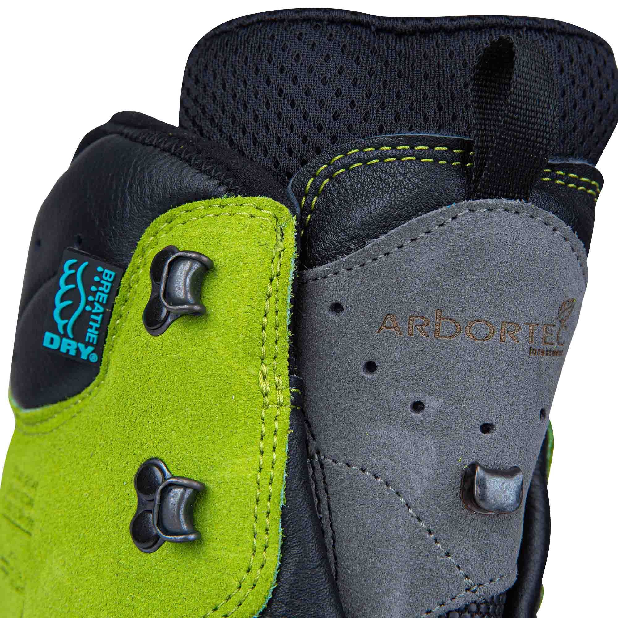 Arbortec AT33000 Scafell Lite Chain Saw Boots Class 2 Lime