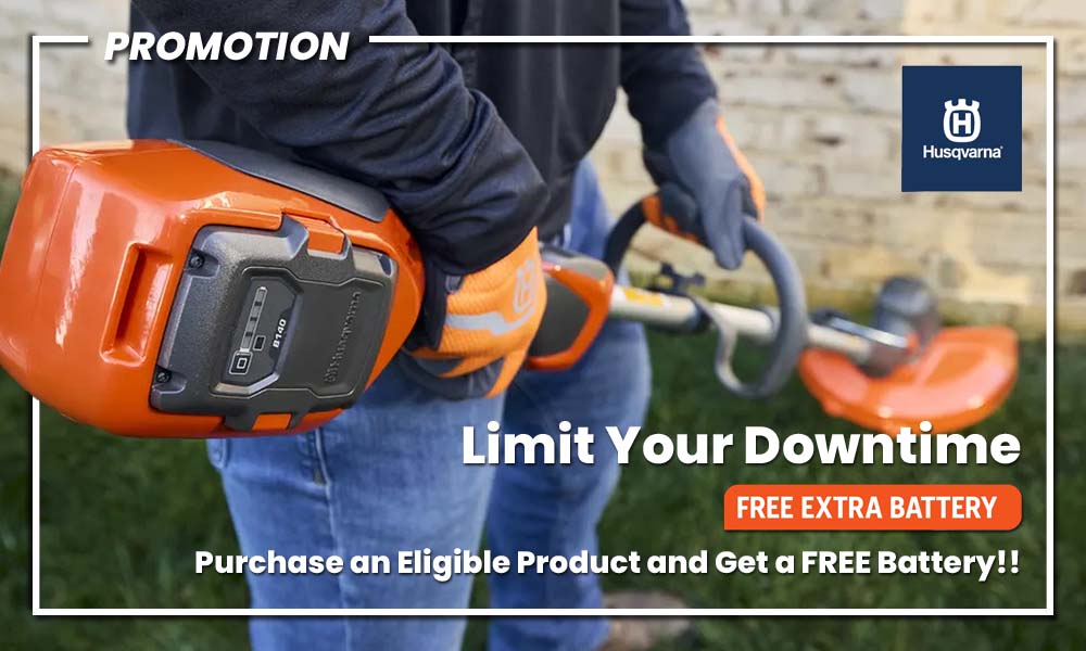 FREE Husqvarna Battery