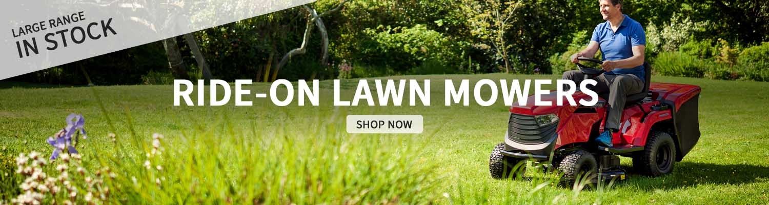 Ride-On Lawn Mowers - SHOP NOW