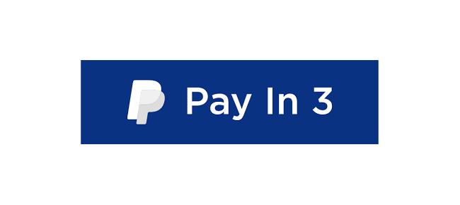 We Accept Paypal Pay In 3