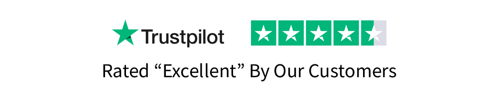 We are Rated Excellent on Trustpilot